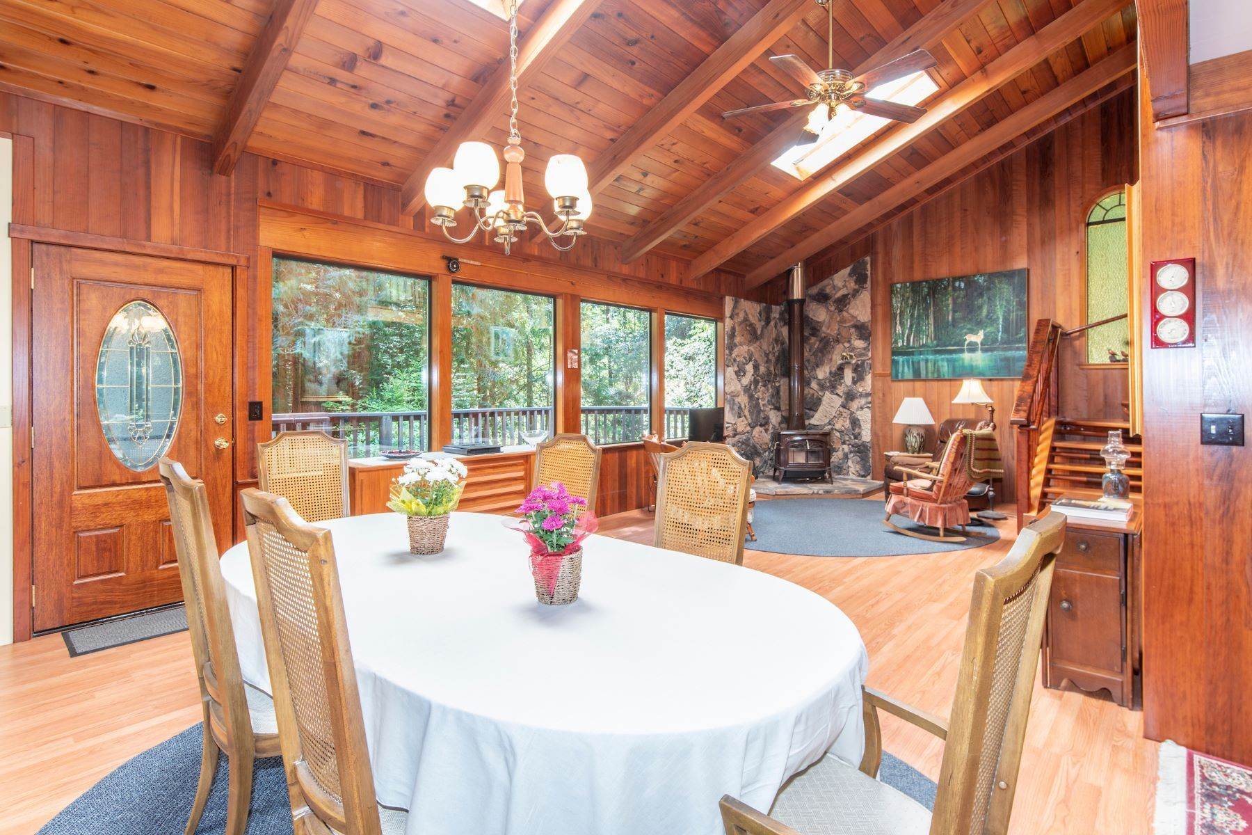 6. Single Family Homes for Sale at Redwood Retreat 40951 Comptche Ukiah Road Mendocino, California 95460 United States